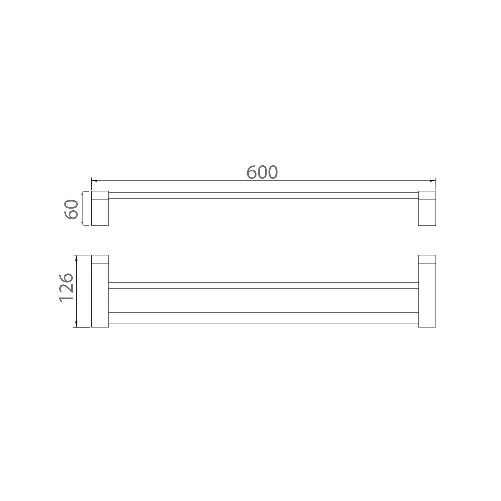 Vắt khăn đôi EcoBath EC230-09