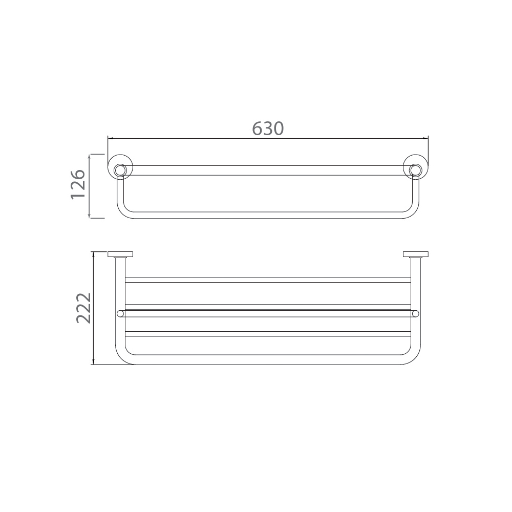 Vắt khăn giàn EcoBath EC260-12