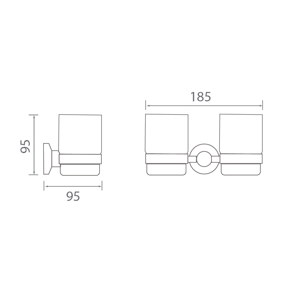 Kệ cốc EcoBath EC299-10