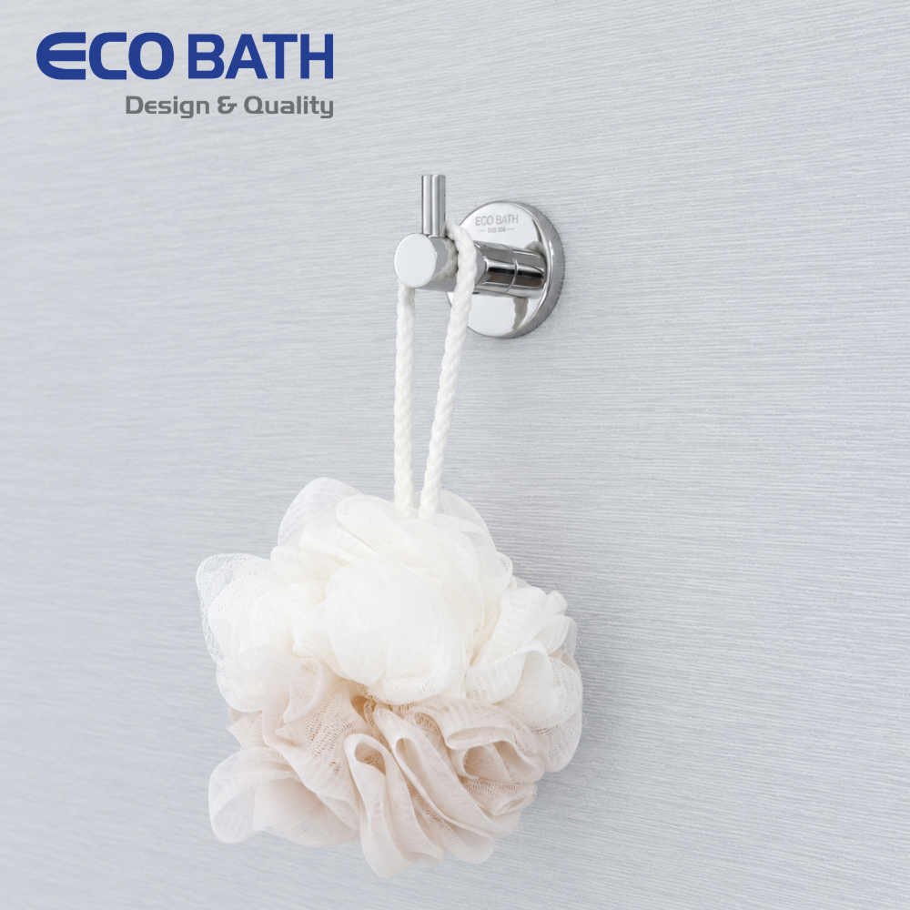 Móc áo Ecobath EC263-04 màu inox bóng