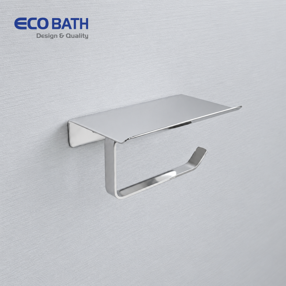 Lô giấy Ecobath EC3064 màu inox bóng