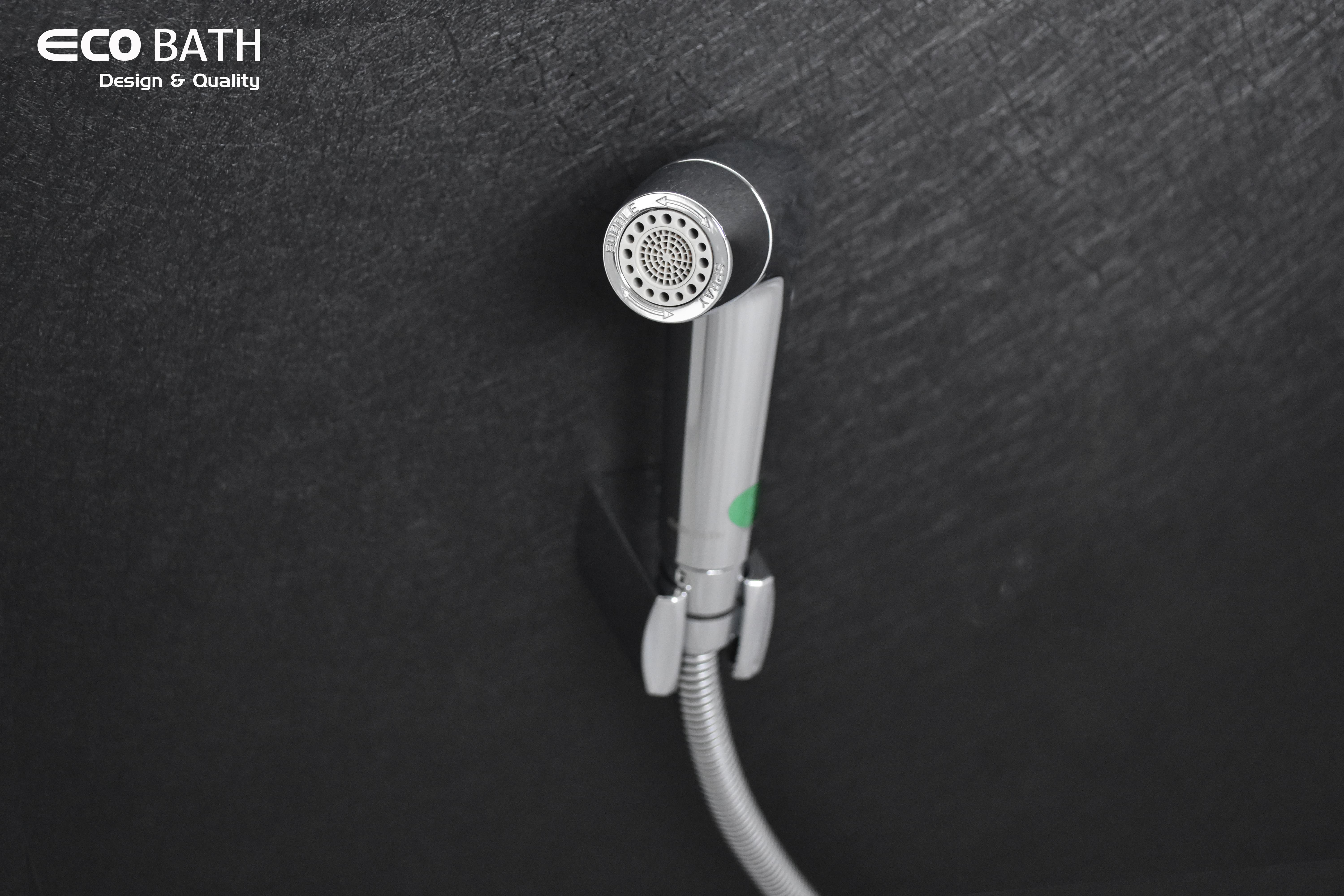 Vòi xịt EcoBath EC004C ( dây mạ)