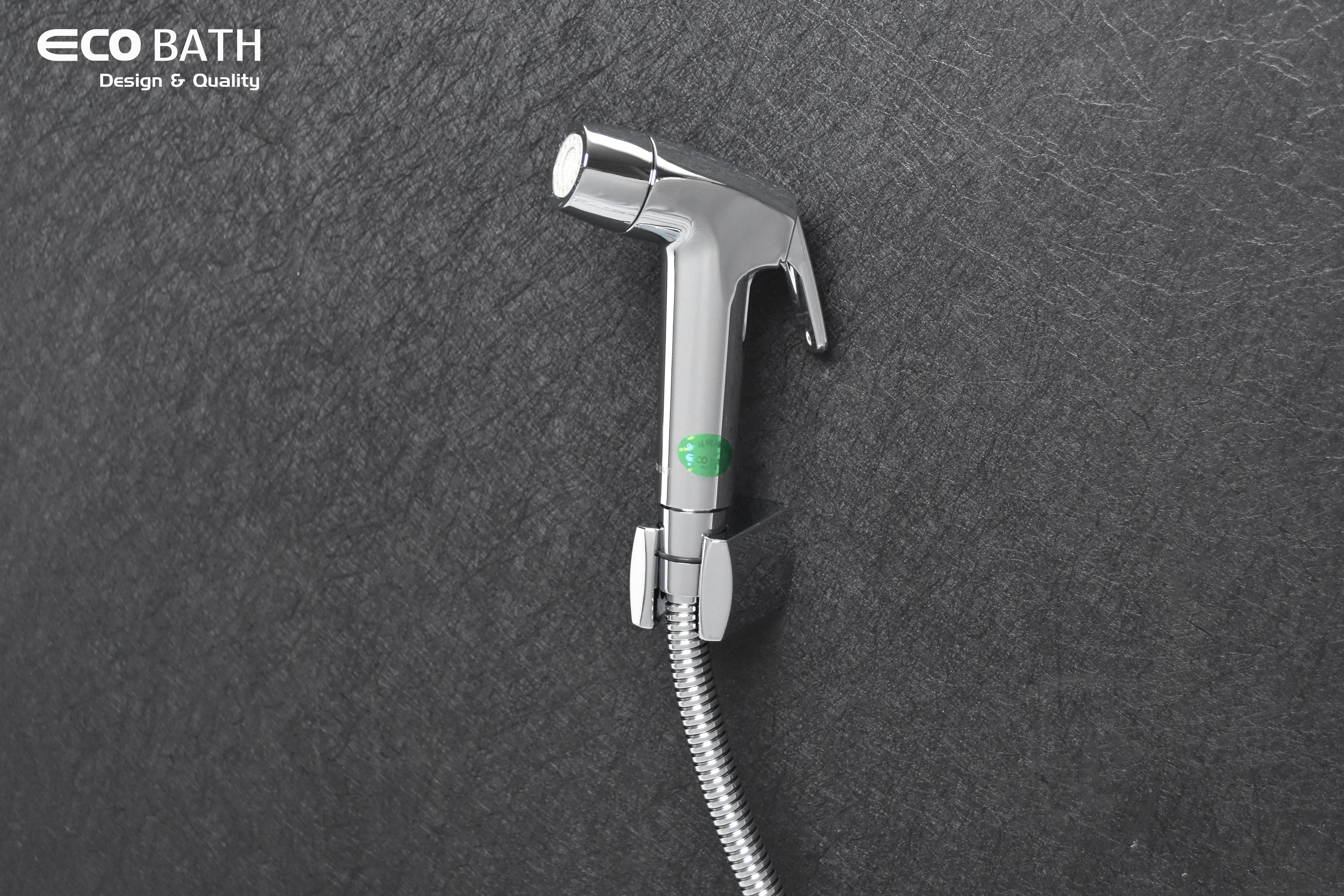 Vòi xịt EcoBath EC004C ( dây mạ)