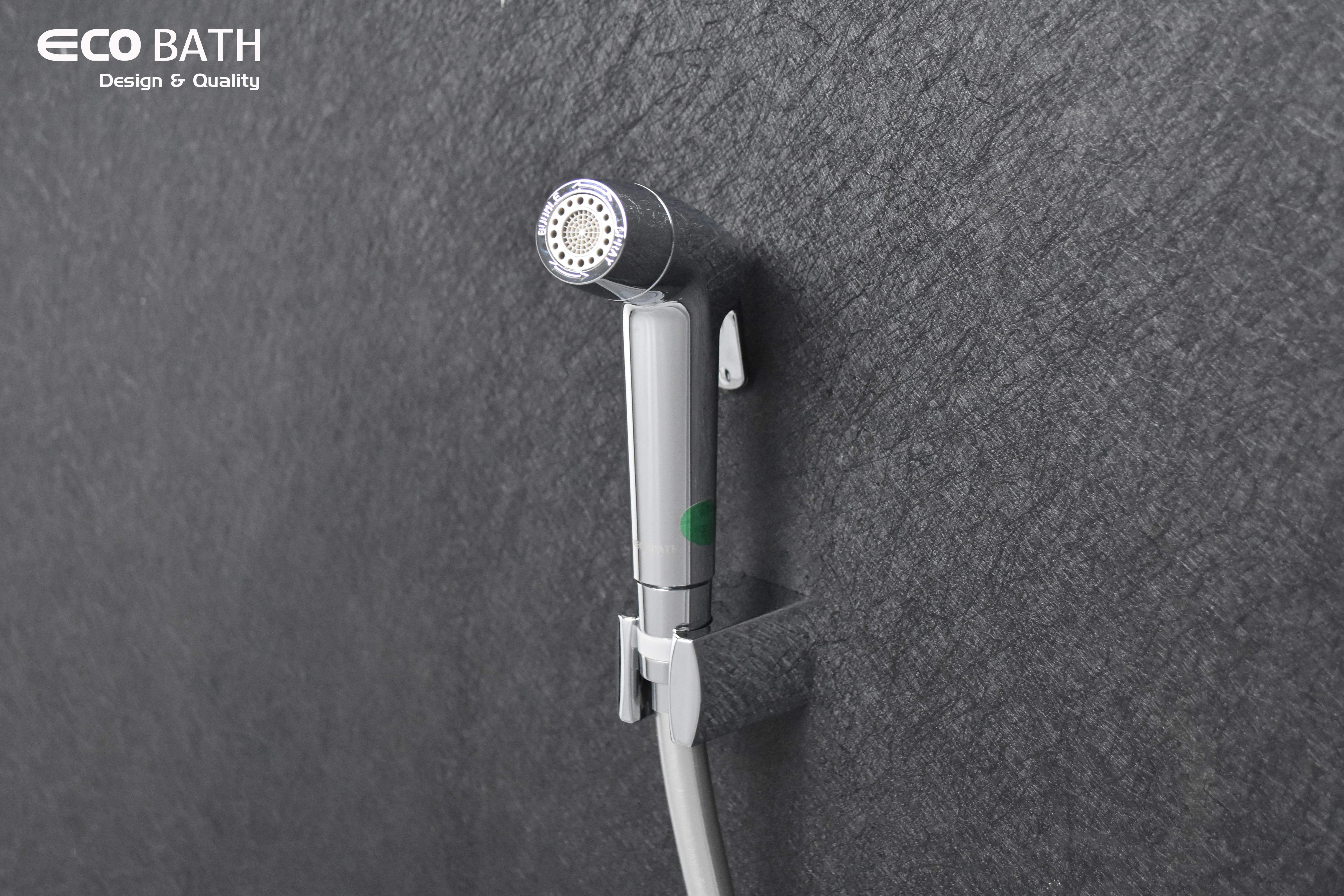 Vòi xịt EcoBath EC004P ( dây nhựa)