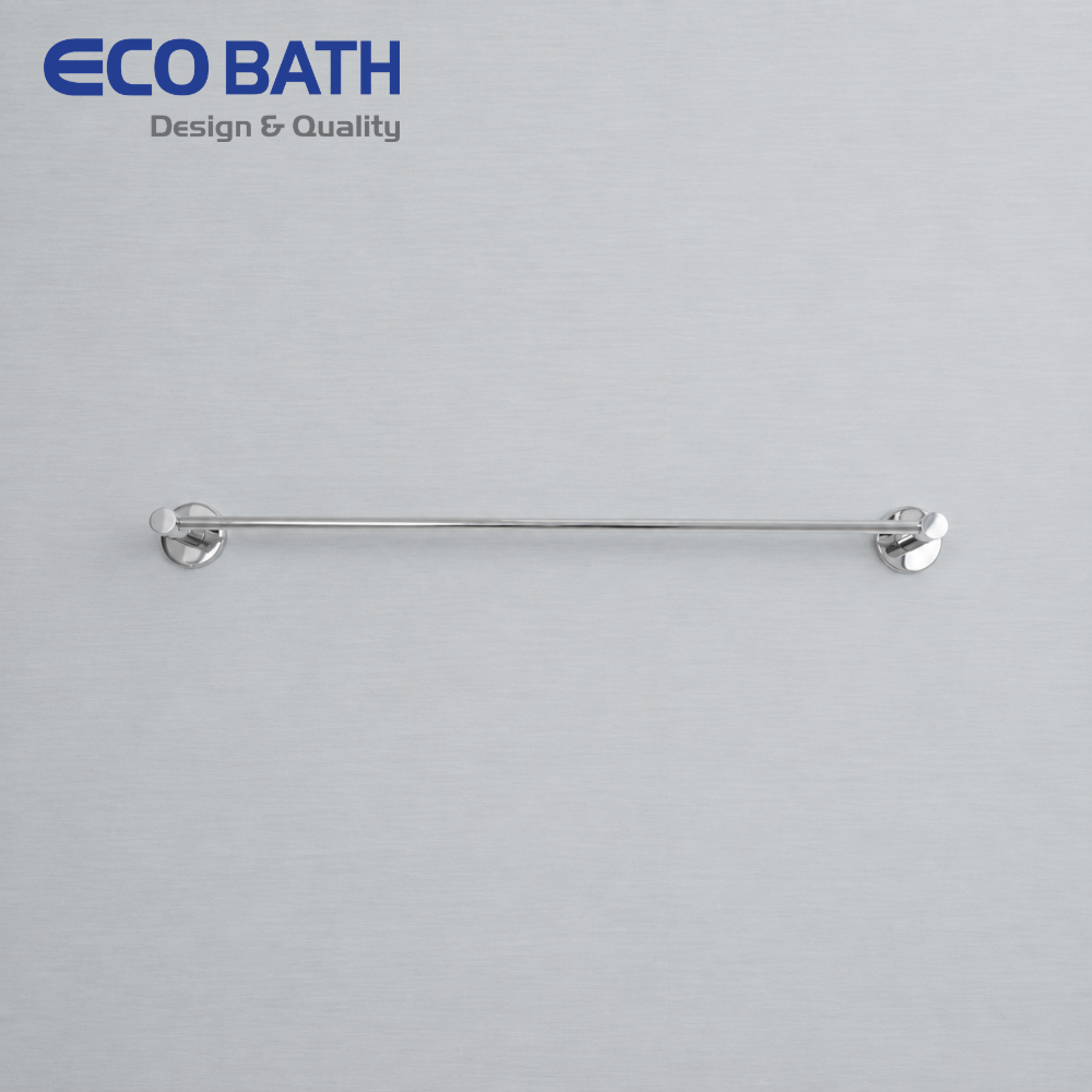 Vắt khăn đơn EC263-08 màu inox bóng