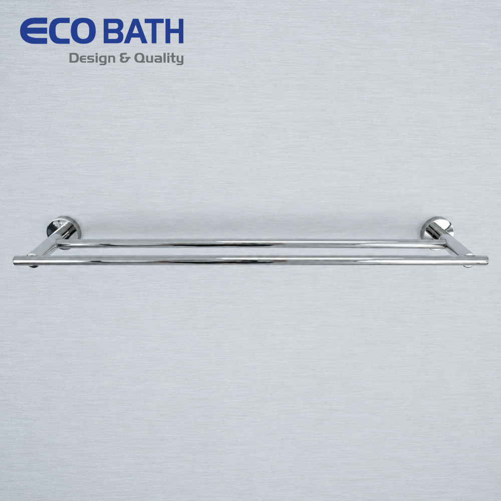 Vắt khăn đôi EC261-09 màu inox bóng