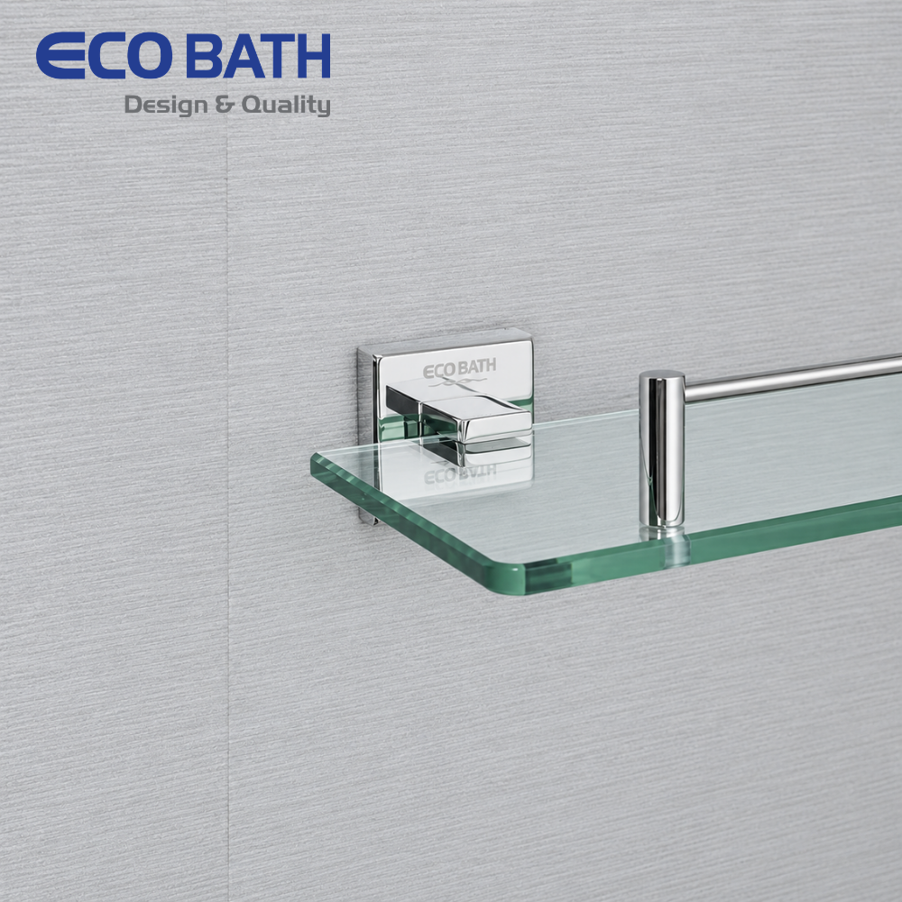 Kệ dưới gương Ecobath EC262-05 màu inox bóng