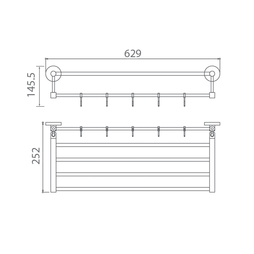 Vắt khăn giàn EcoBath EC5018
