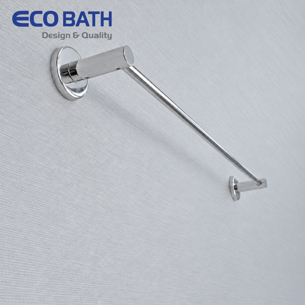 Vắt khăn đơn EC263-08 màu inox bóng
