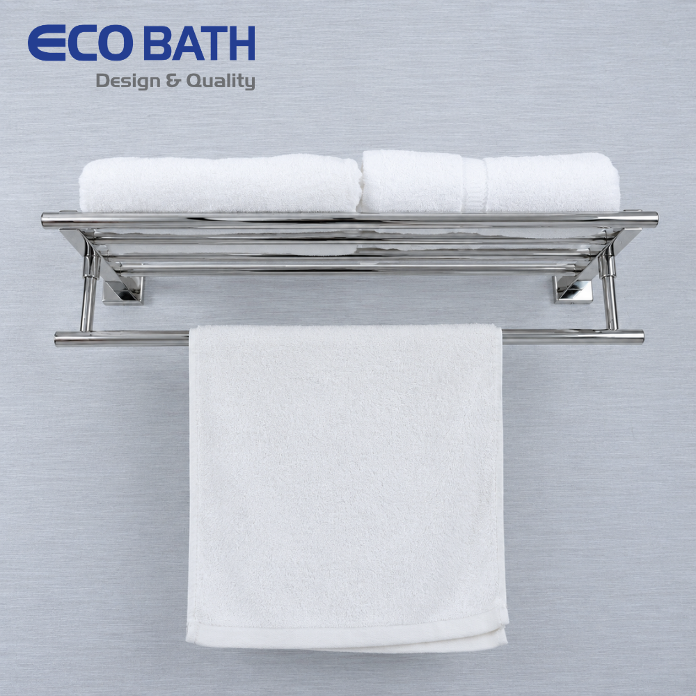 Vắt khăn giàn EC262-12 màu inox bóng