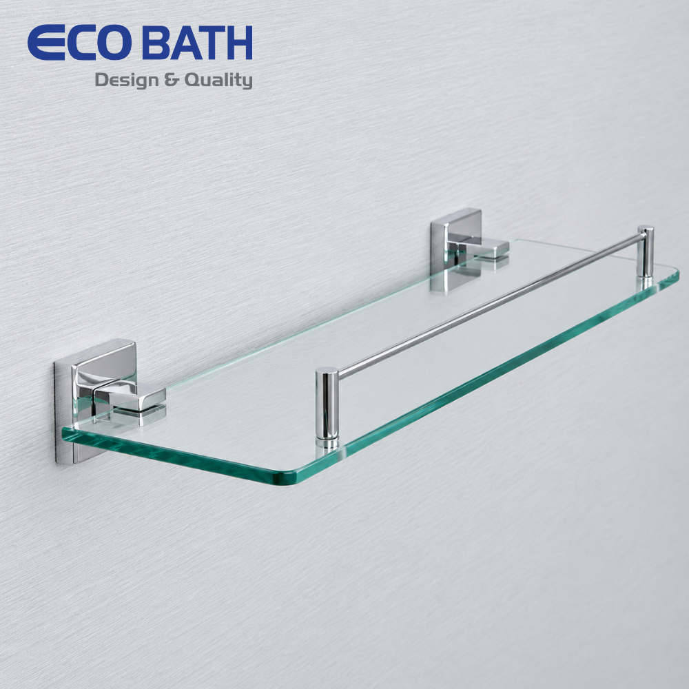 Kệ dưới gương Ecobath EC262-05 màu inox bóng