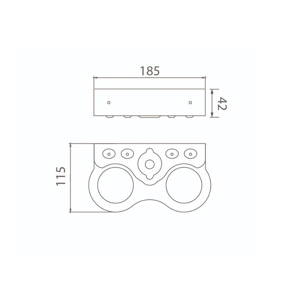 Kệ cốc EcoBath EC6052