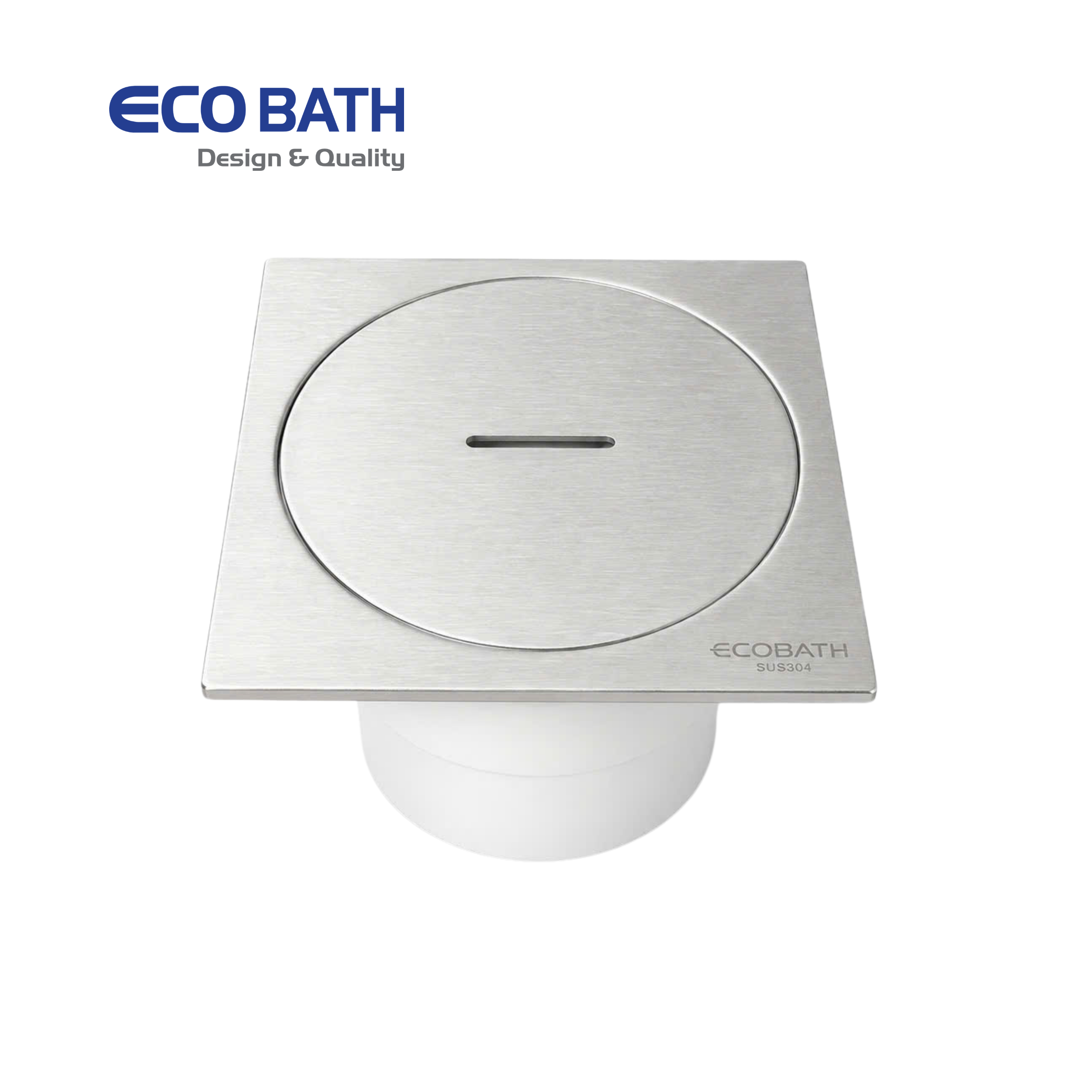 Nắp thăm đường ống Ecobath EC1089B màu inox mờ
