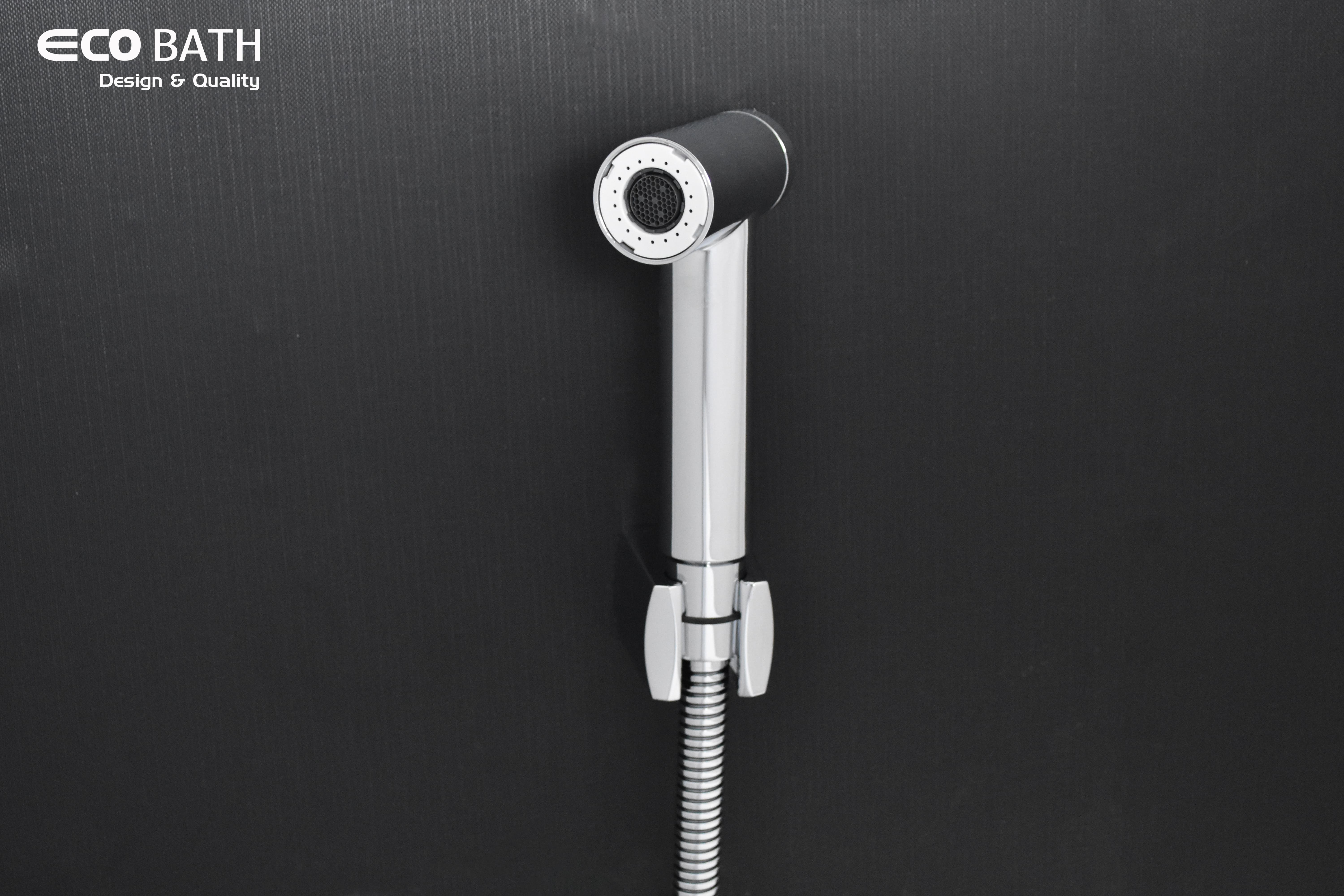 Vòi xịt EcoBath EC007C ( dây mạ)