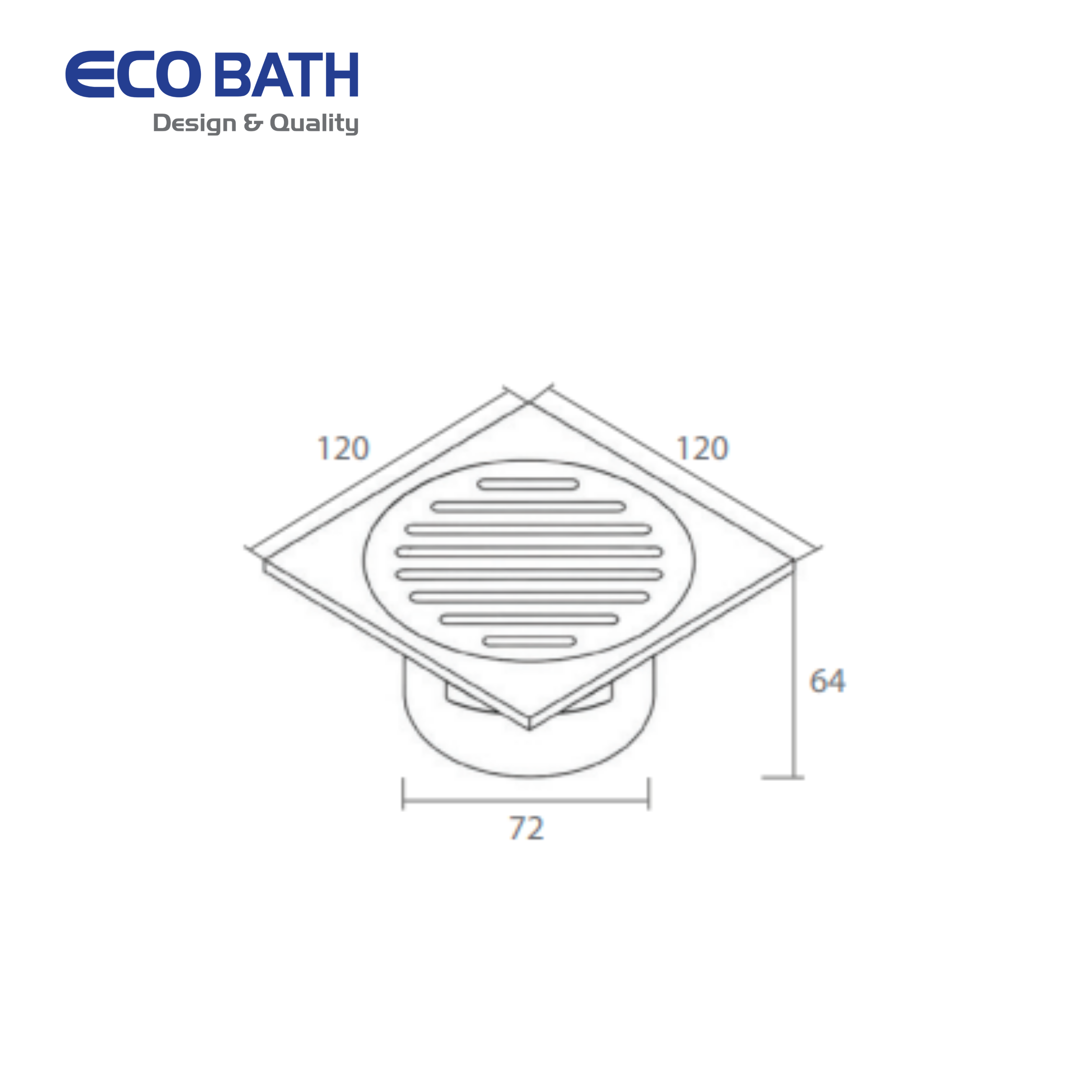 Ga thoát sàn EcoBath EC1084