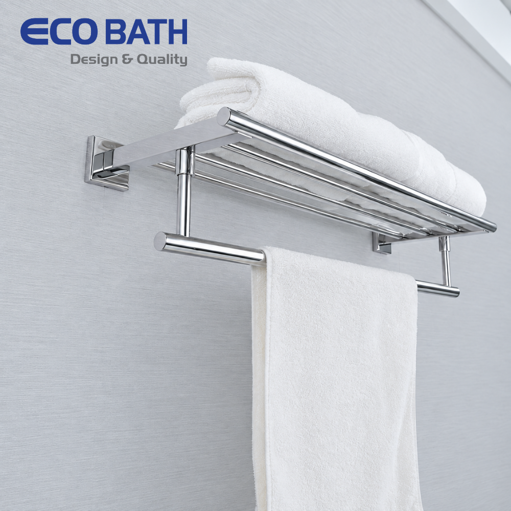 Vắt khăn giàn EC262-12 màu inox bóng