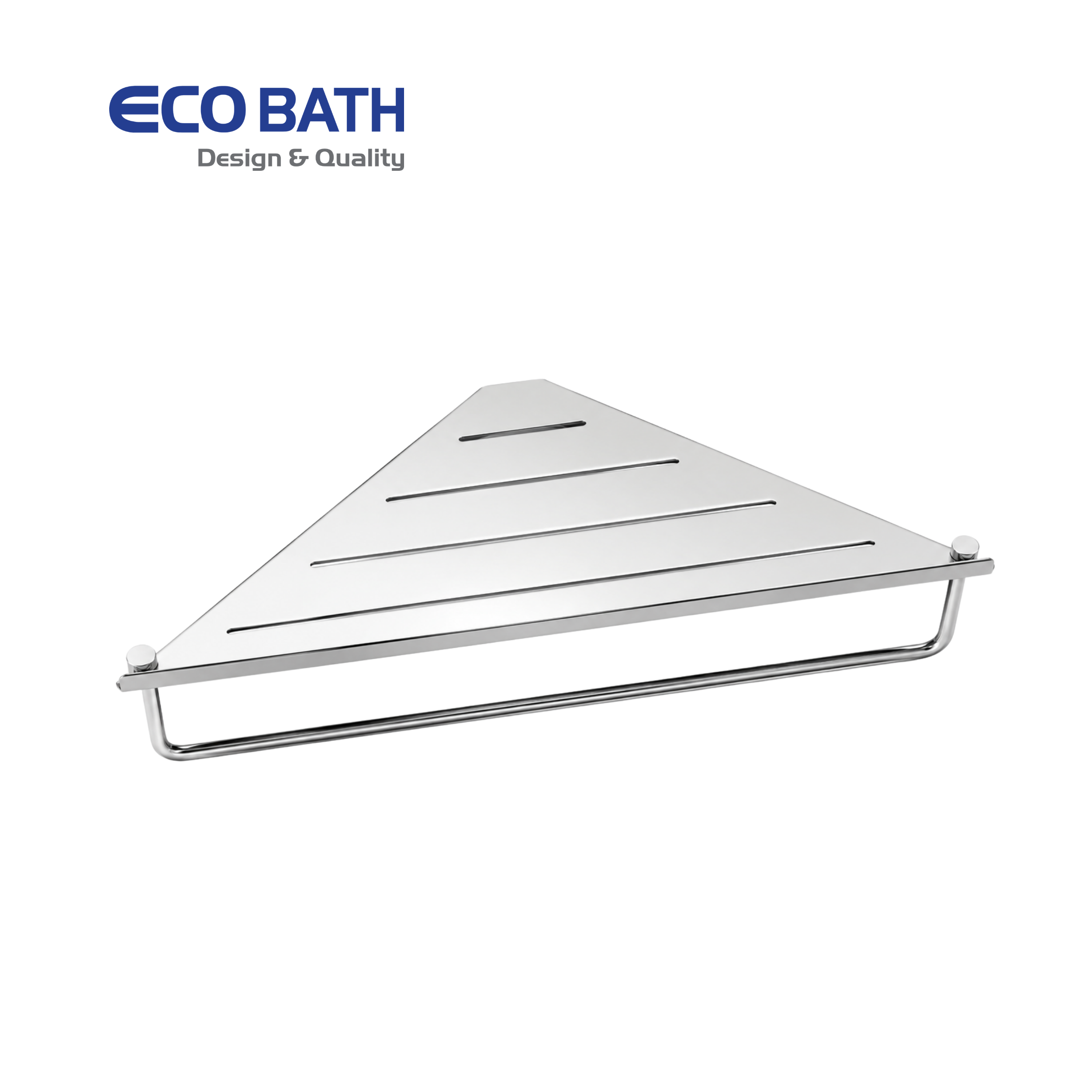 Kệ phòng tắm EcoBath EC4079-1 màu inox bóng