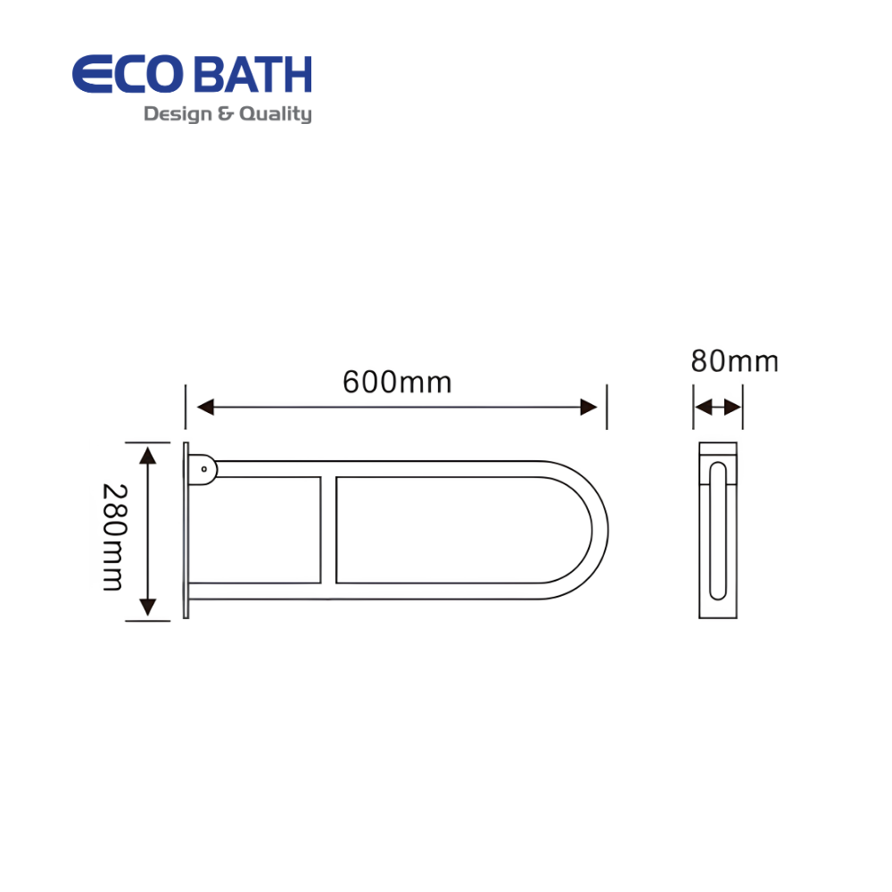 Thanh vịn Ecobath EC6106