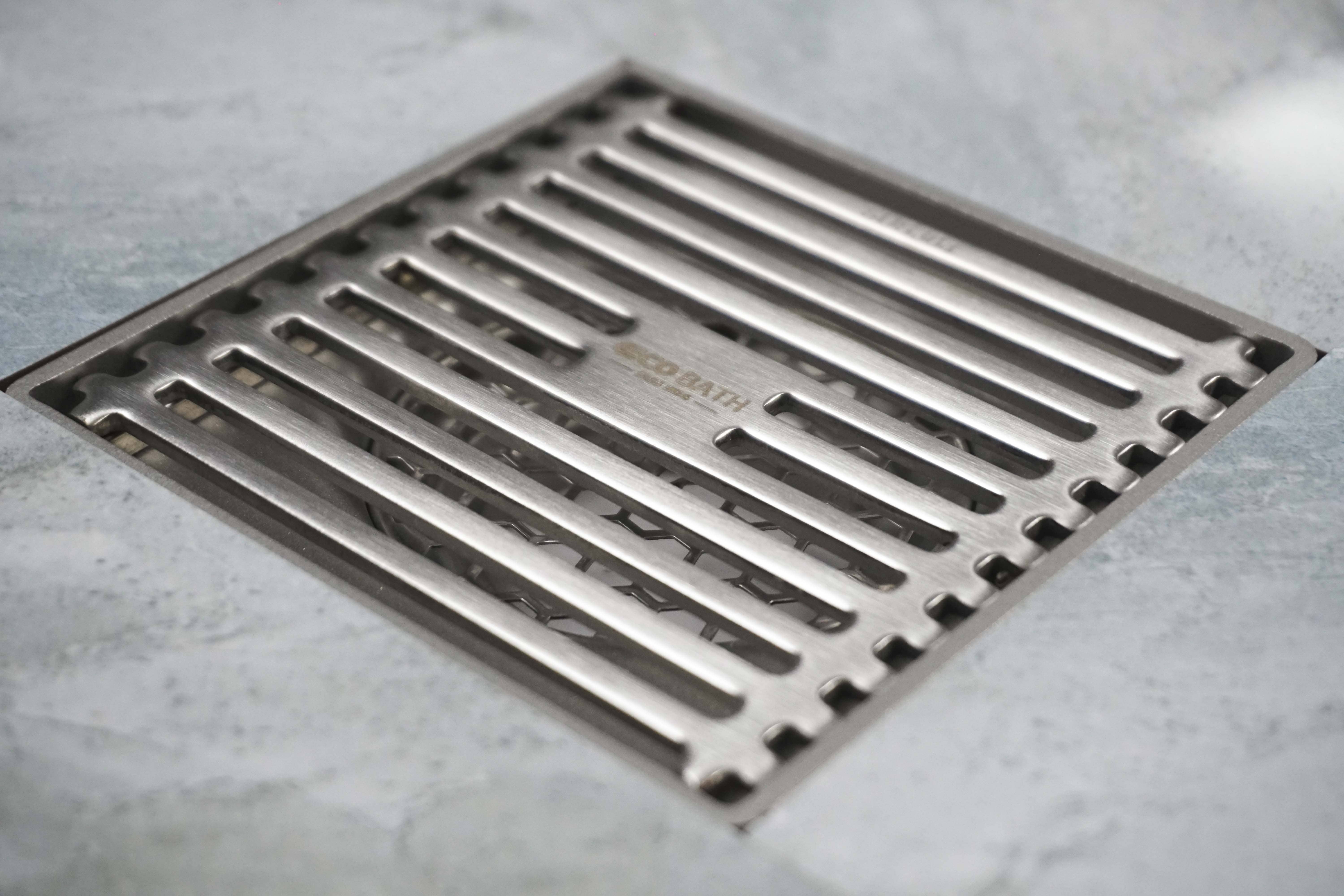 Ga thoát sàn EcoBath EC1087 màu inox bóng