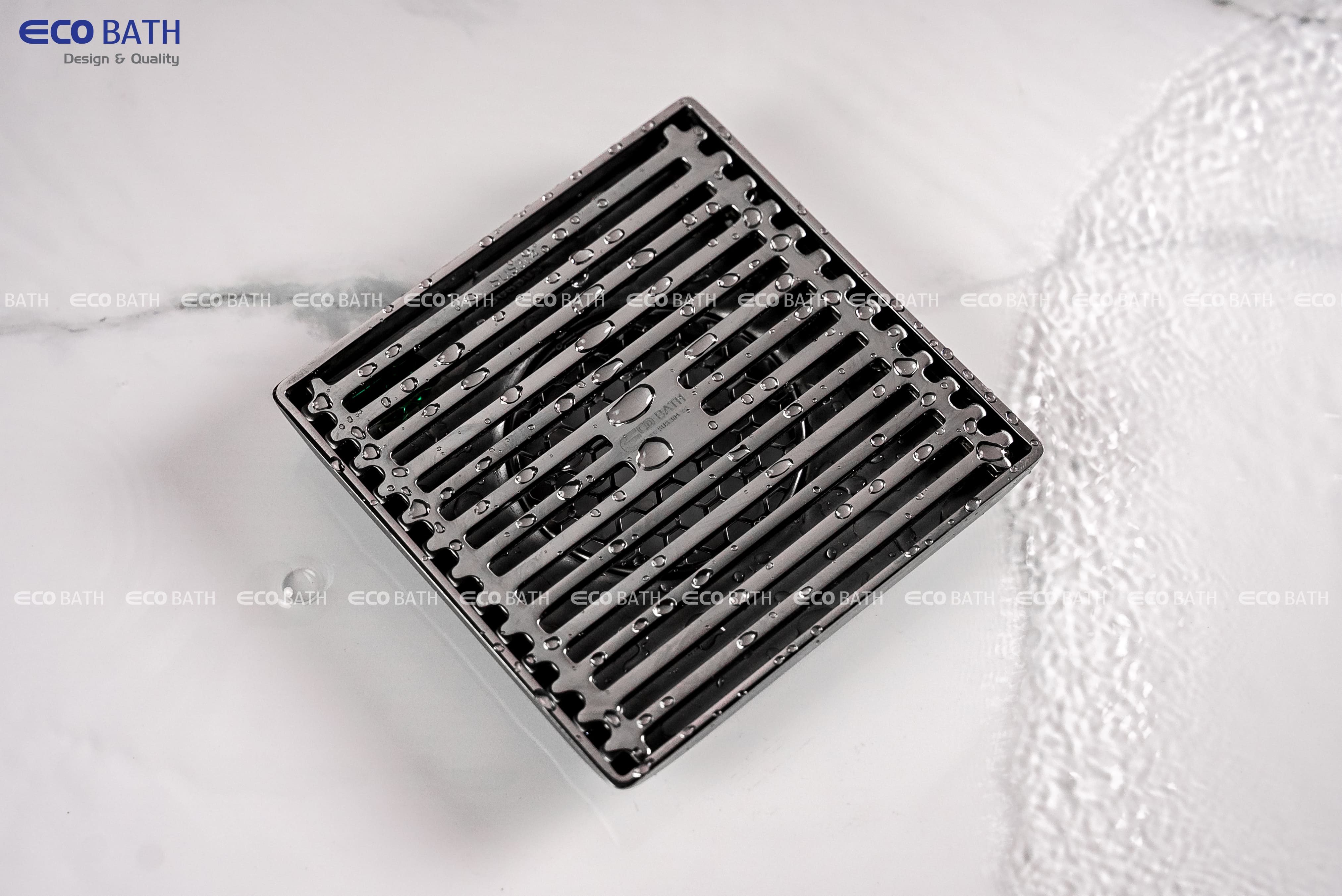 Ga thoát sàn EcoBath EC1067 màu inox bóng