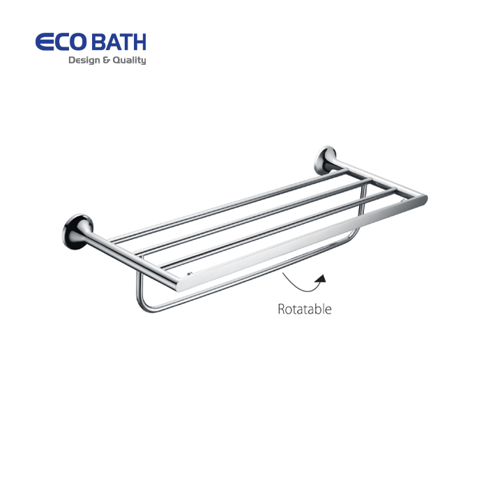 Vắt khăn giàn EcoBath EC218-12 đánh bóng