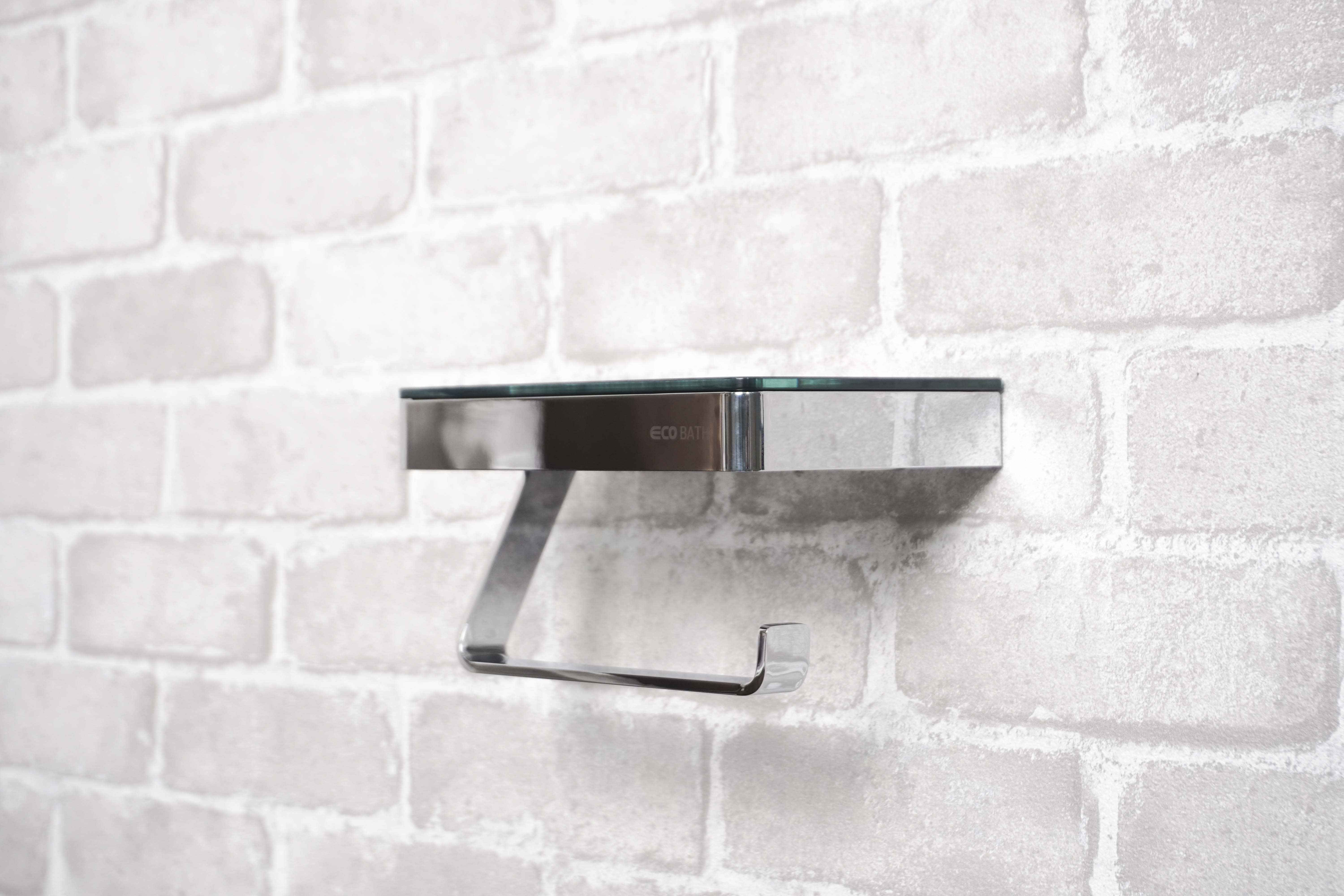 Lô giấy EcoBath EC3070CB màu Chrome + Đen