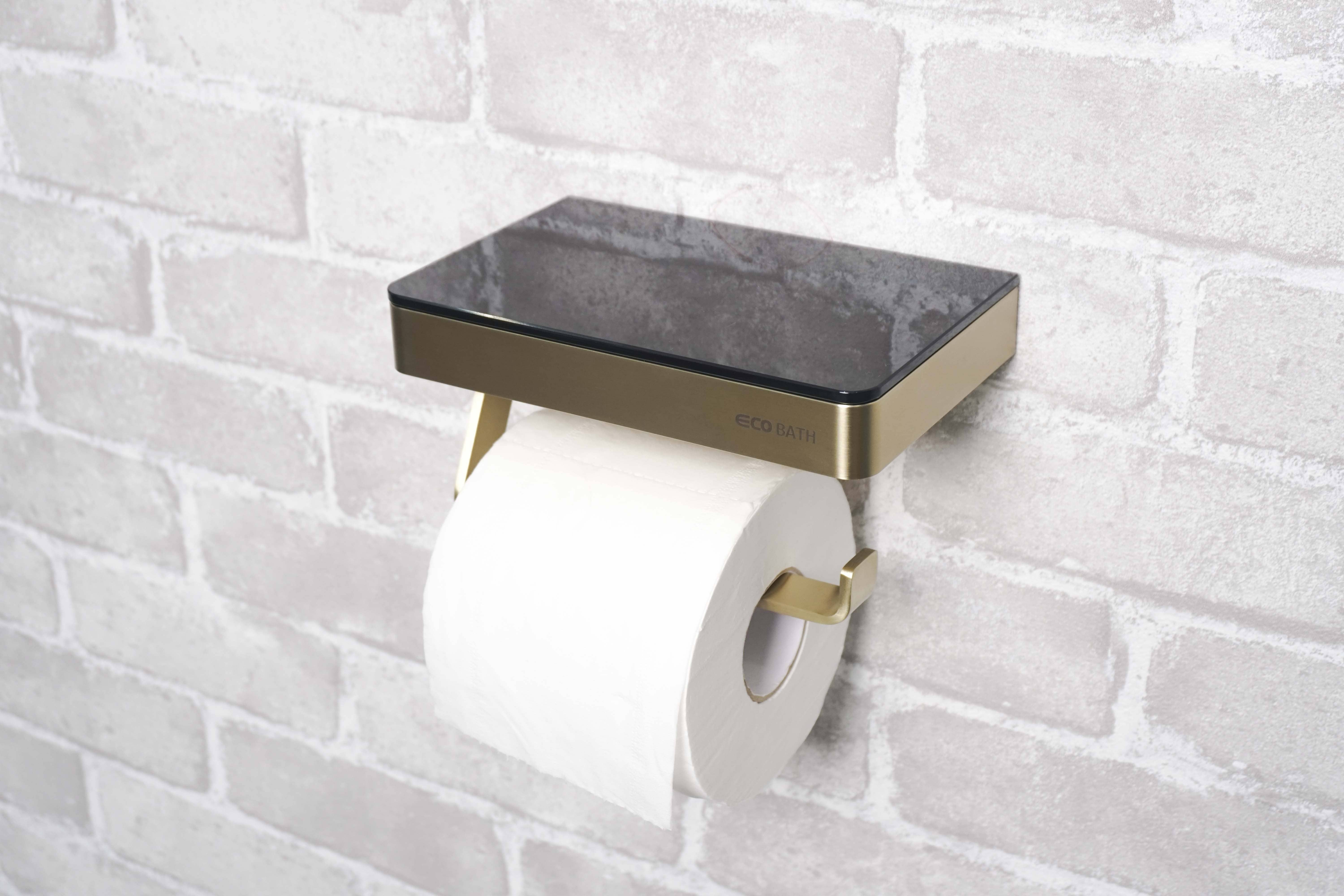 Lô giấy EcoBath EC3070BGB màu vàng + đen mờ
