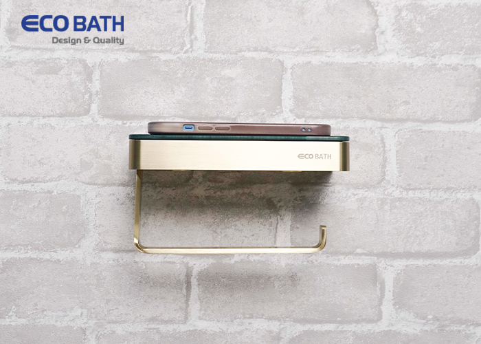Lô giấy EcoBath EC3070BGB màu Blush Gold +Black( vàng + đen)