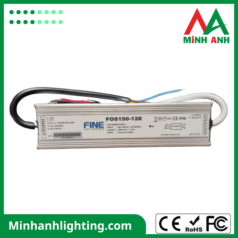 WATERPROOF - FOS150-12E