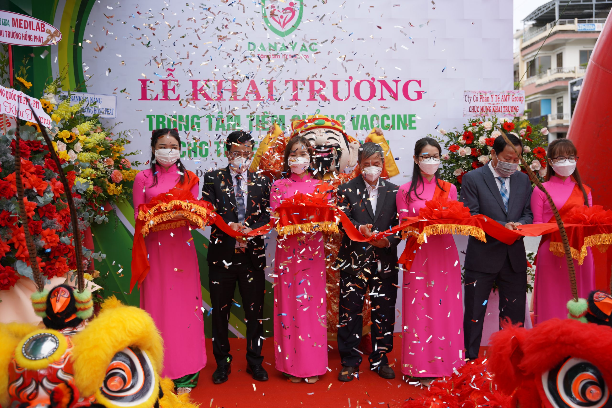 DAPHARCO KHAI TRƯƠNG TRUNG TÂM TIÊM CHỦNG LỚN NHẤT MIỀN TRUNG DANAVAC