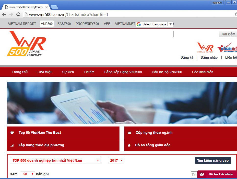 DAPHARCO – Top 500 largest enterprises in Vietnam in 2017 and Top 10 prestigious pharmaceutical distribution, trading medical equipment and supplies companies in 2017