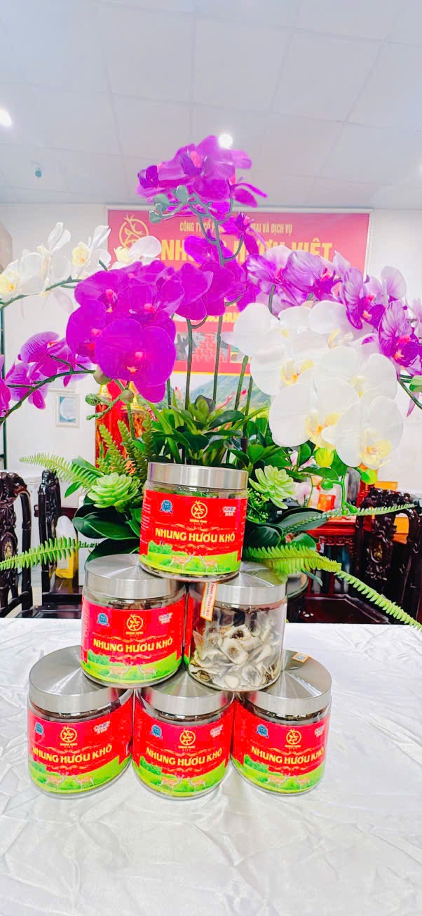SẢN PHẨM NHUNG HƯƠU KHÔ CỦA NHUNG HƯƠU VIỆT