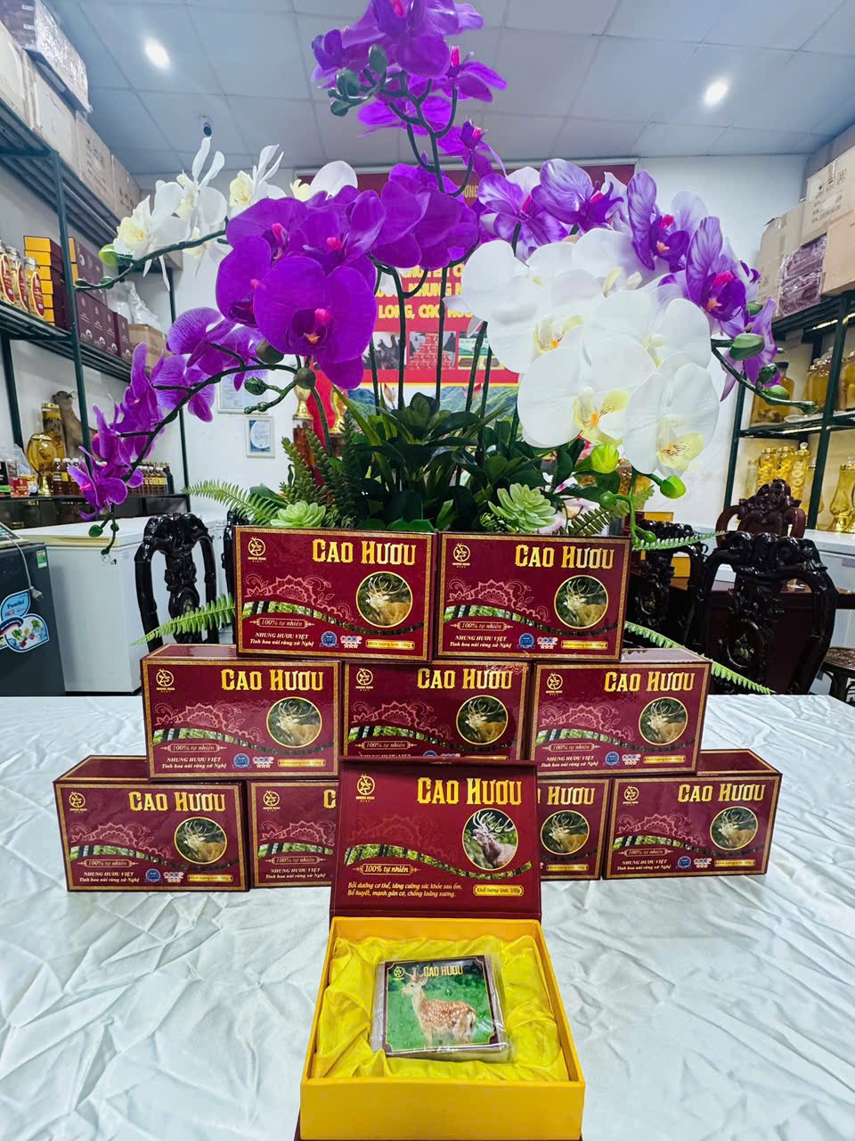 SẢN PHẨM CAO HƯƠU CỦA NHUNG HƯƠU VIỆT