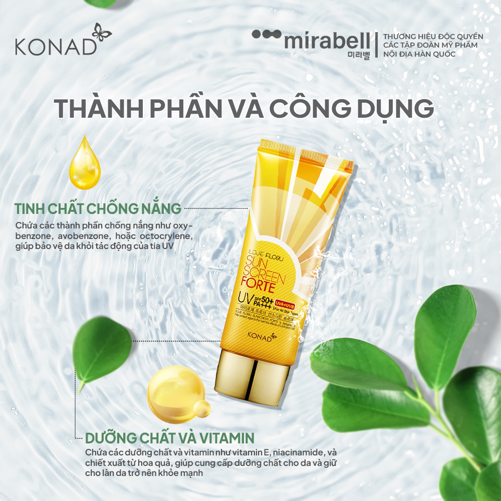 Kem chống nắng Iloje Flobu Sunscreen Forte(Rn)
