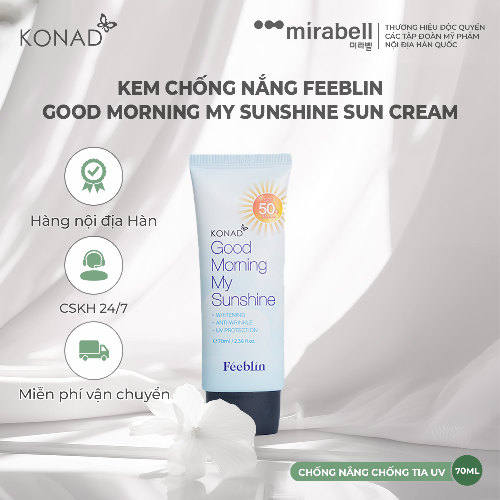 Kem chống nắng Feeblin Good Morning My Sunshine Sun Cream