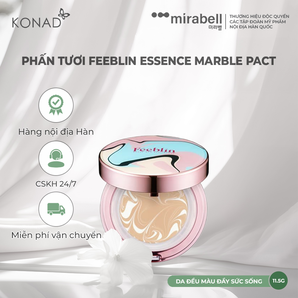 Phấn tươi Feeblin Essence Marble Pact