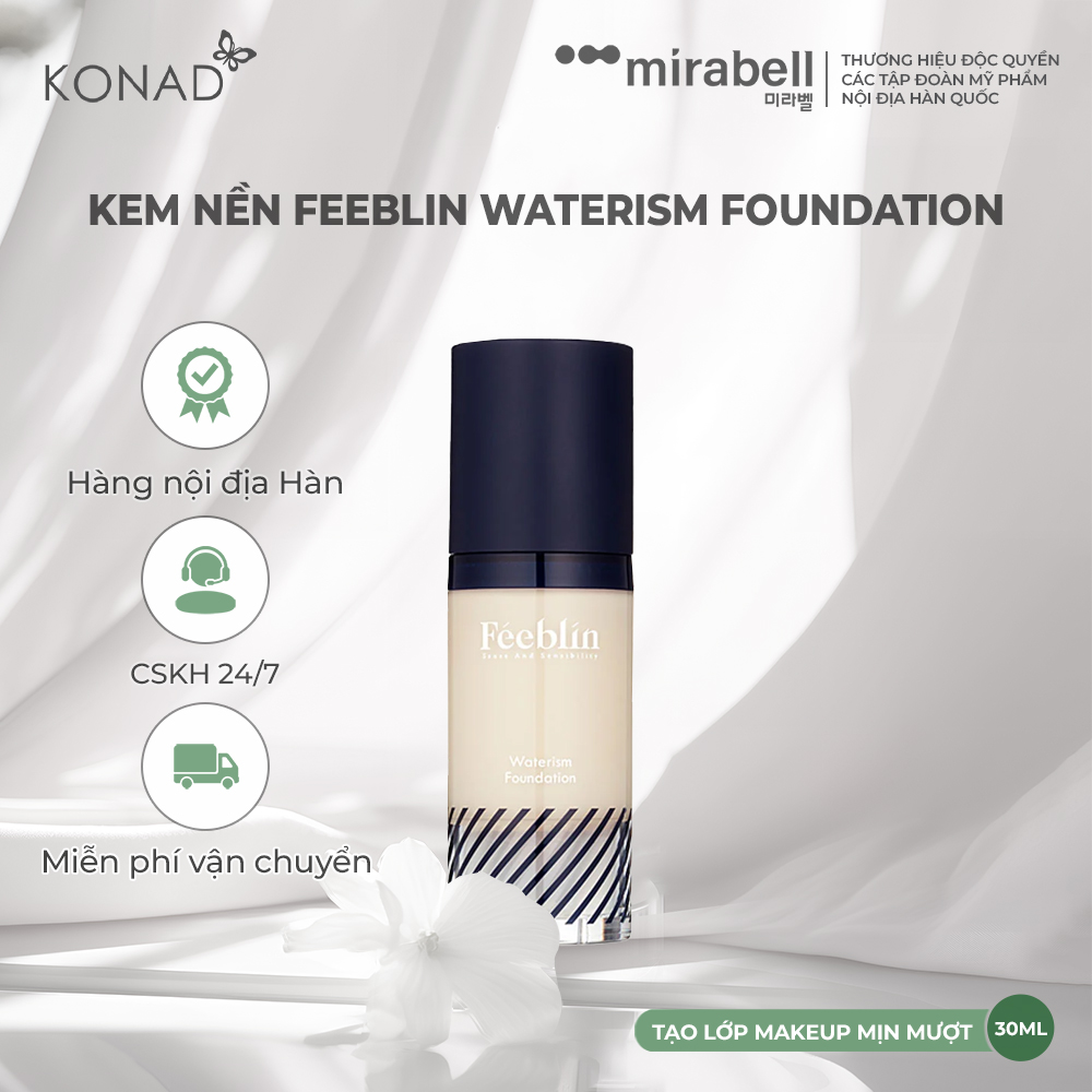 Kem nền Feeblin Waterism Foundation