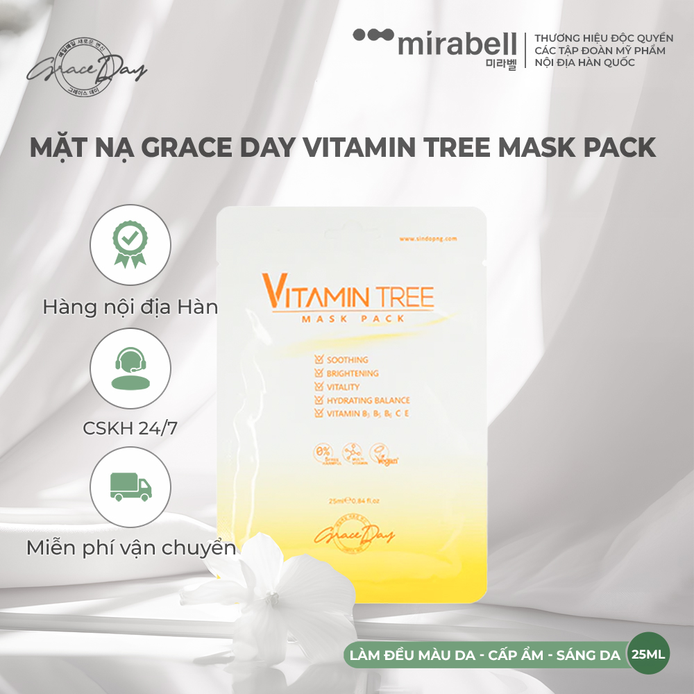 Mặt nạ Grace Day Vitamin Tree Mask Pack