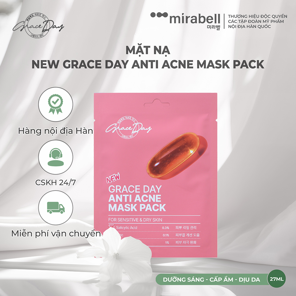 Mặt nạ New Grace Day Anti Acne Mask Pack