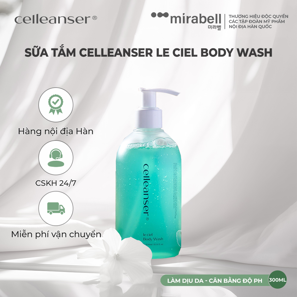 Sữa tắm Celleanser Le Ciel Body Wash