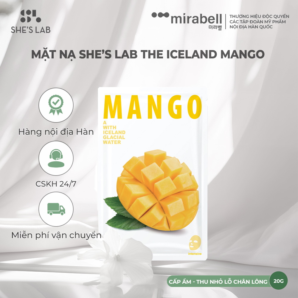 Mặt nạ She’s Lab The Iceland Mango