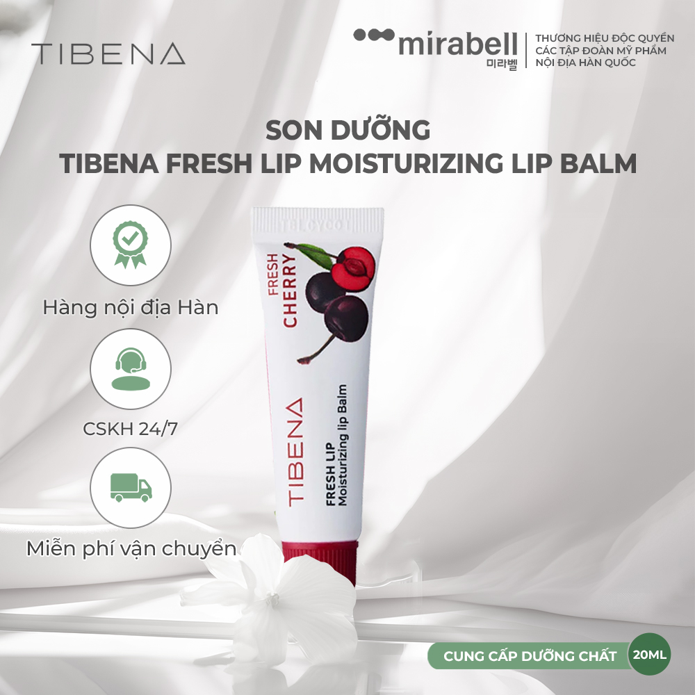 Son dưỡng Tibena Fresh Lip Moisturizing Lip Balm