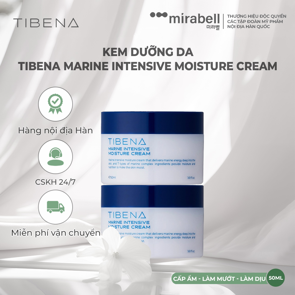 Kem dưỡng da Tibena Marine Intensive Moisture Cream