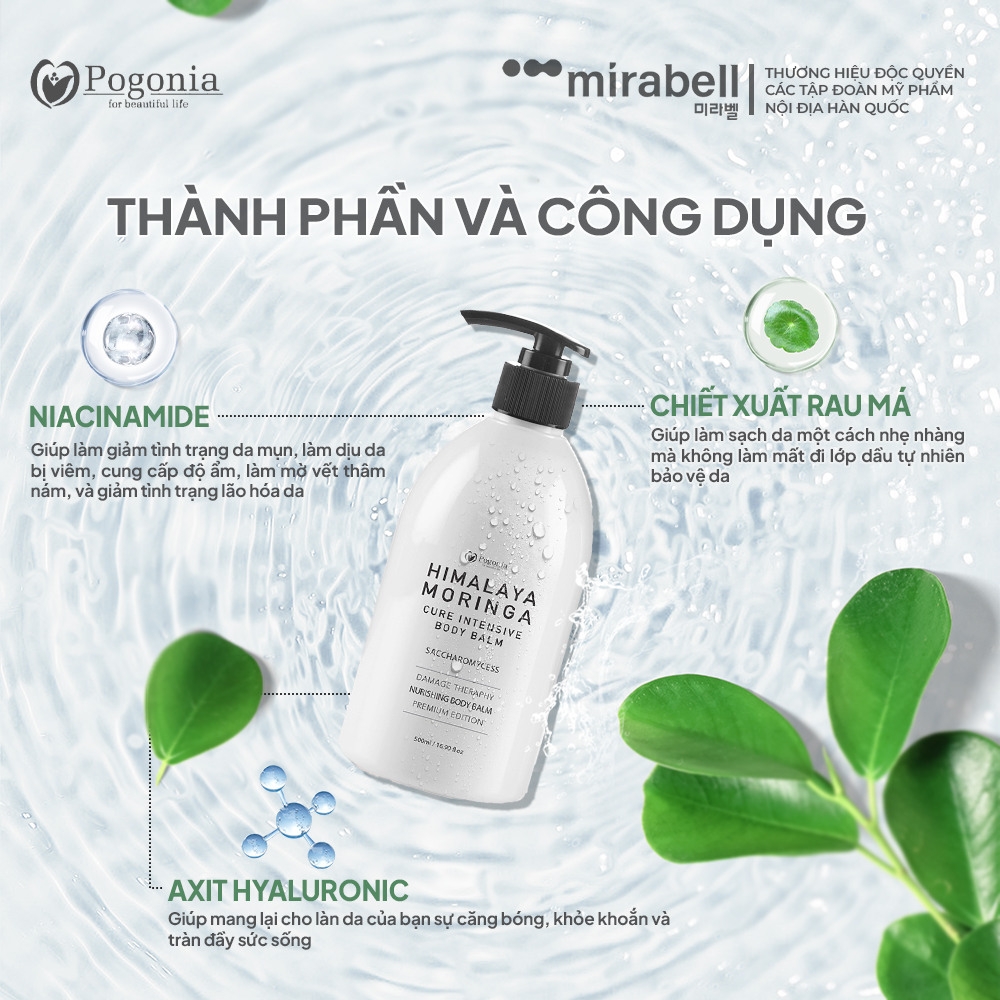 Dầu dưỡng thể Pogonia Cure Intensive Body Balm