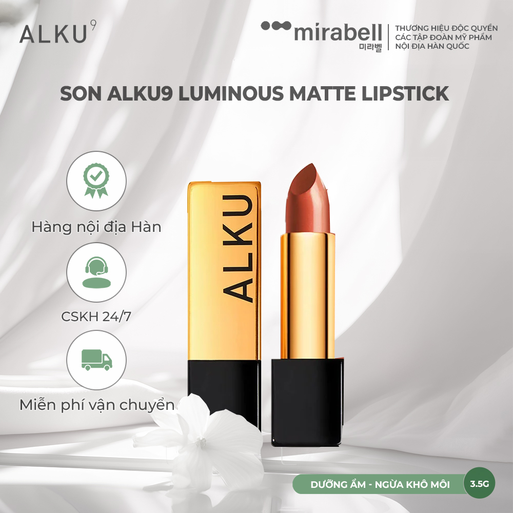 Son ALKU9 Luminous Matte Lipstick