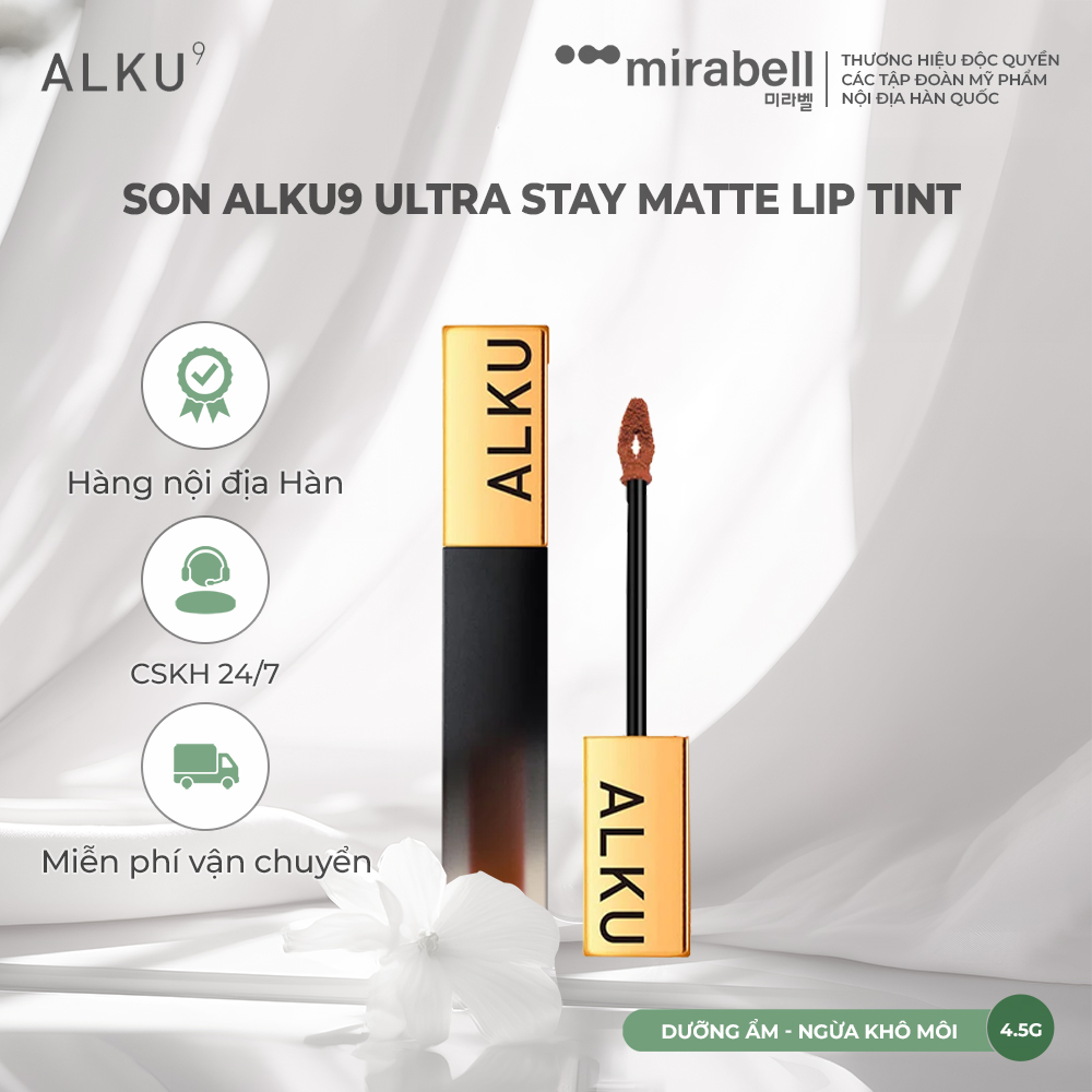 Son ALKU9 Ultra Stay Matte Lip Tint