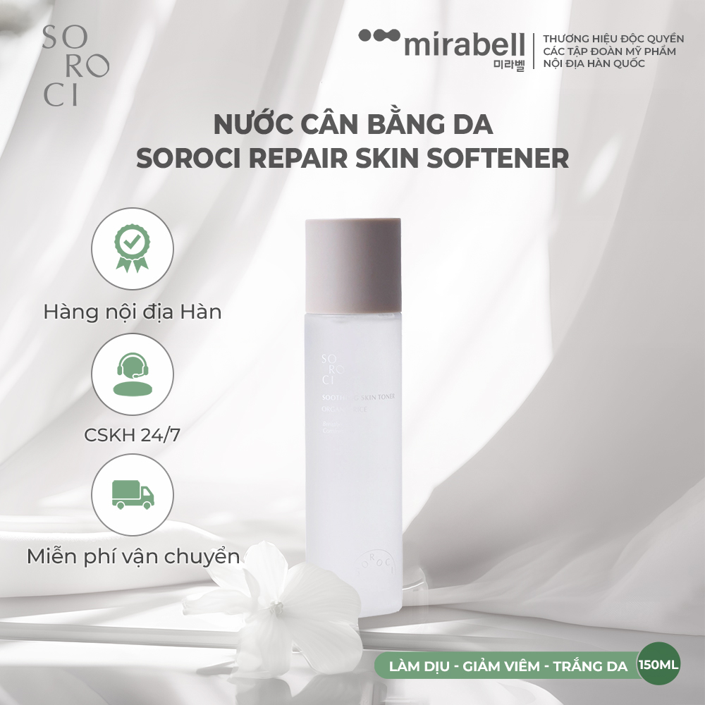 Nước cân bằng da Soroci Soothing Skin Toner
