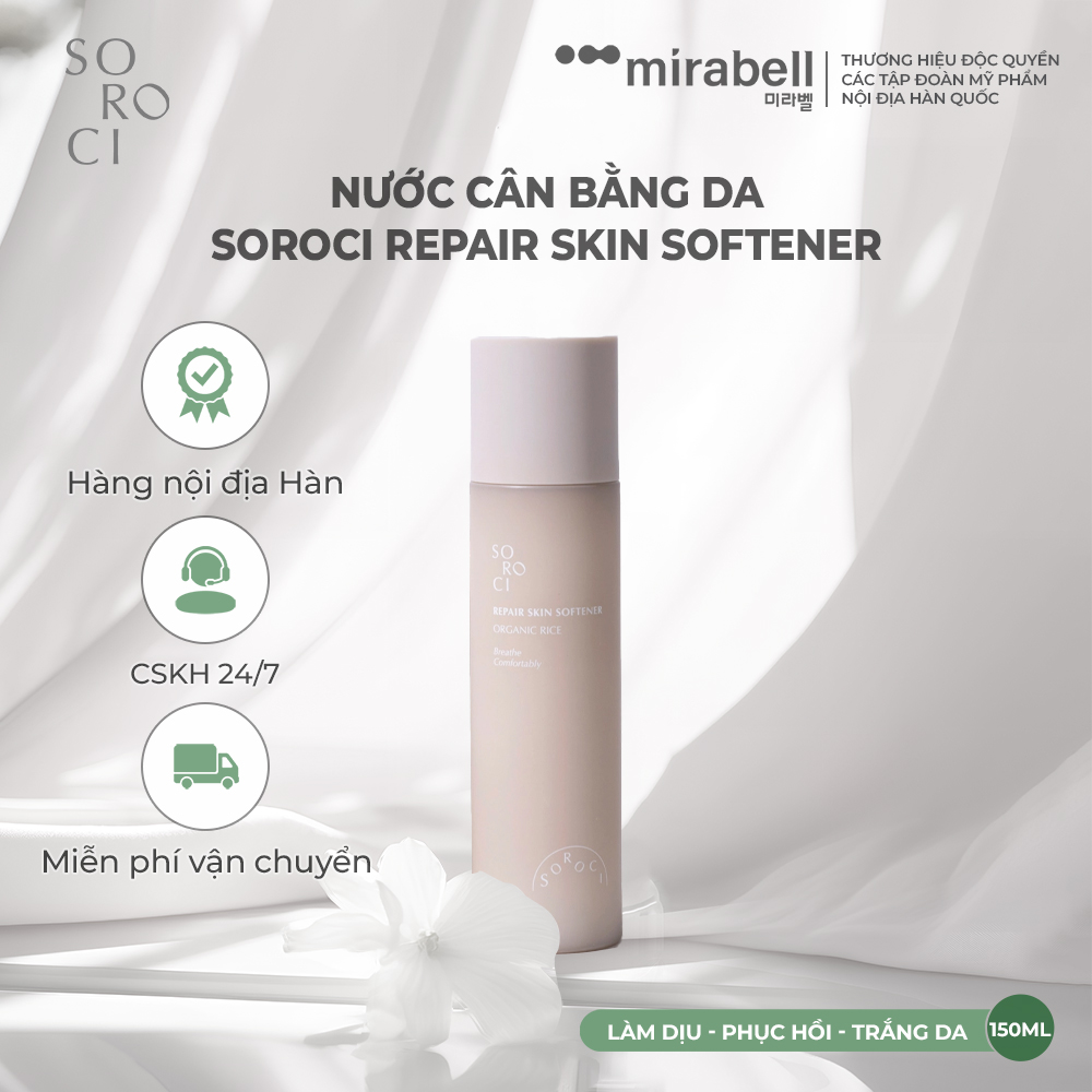 Nước cân bằng da Soroci Repair Skin Softener