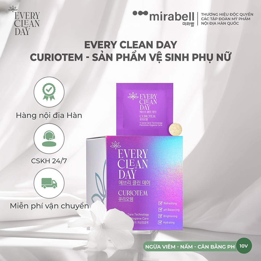 Curiotem - Sản phẩm vệ sinh phụ nữ