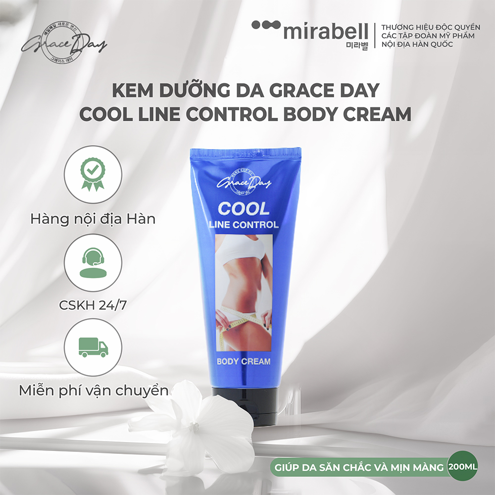 Kem dưỡng da Grace Day Cool Line Control Body Cream
